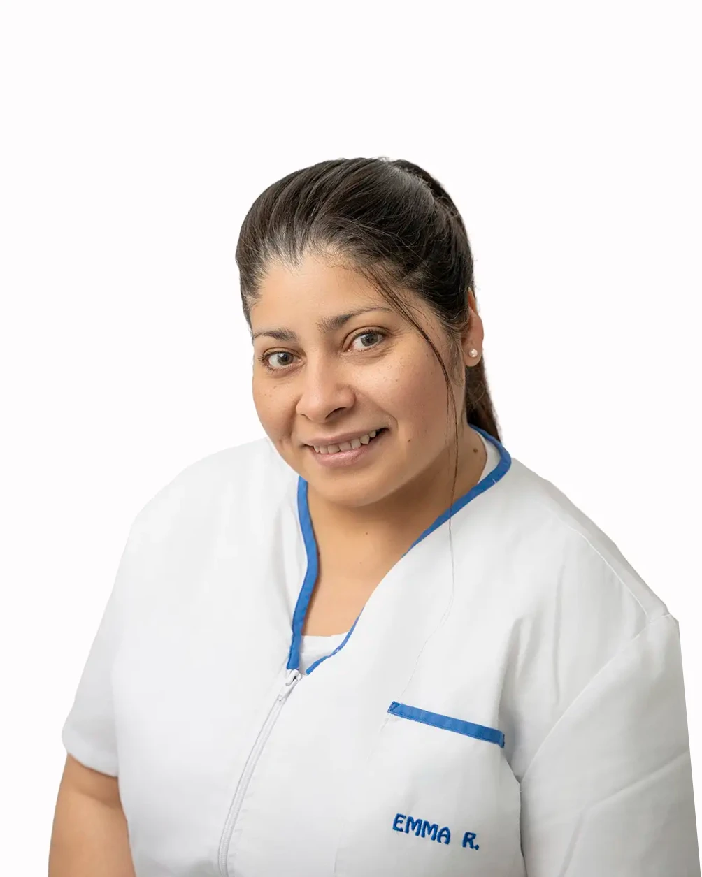 Emma Reinoso, higienista dental